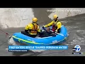 Man rescued from Costa Mesa channel filled with rainwater amid storm