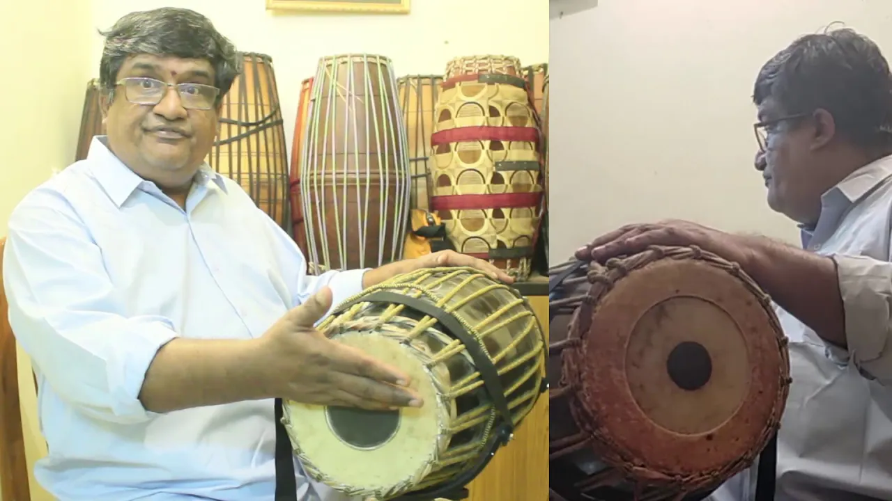 (PRV Iyer Laya Academy)Art of Learning Mridangam Reference Kit Hand & Finger Positions