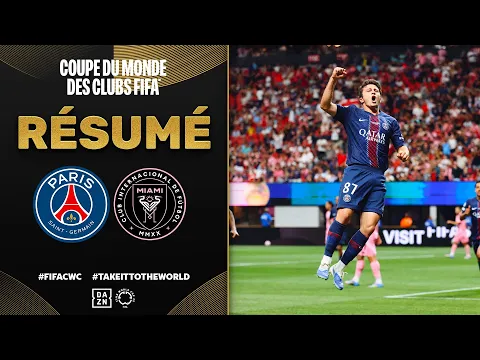 Video Thumbnail: Résumé de PSG vs. Inter Miami  | Coupe du Monde des Clubs | 8e de finale