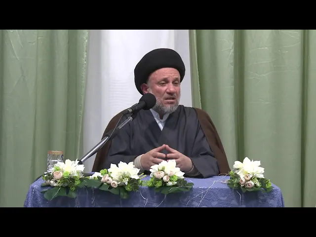 ⁣ندوة لسماحة السيد اية الله عز الدين الحكيم وبرنامج ليلة الجمعة - مؤسسة الكوثر الثقافية لاهاي 1445هـ