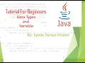 Data Types and Variables in Java