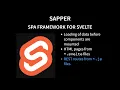 Sapper Svelte SPA - AJAX FORM POST to create database records
