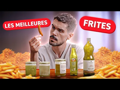 Quelle est la meilleure matière grasse pour les FRITES ? J'ai testé pour vous.