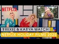Lagu Drag Queens Trixie Mattel \u0026 Katya React to Netflix Holiday Films | I Like To Watch | Netflix