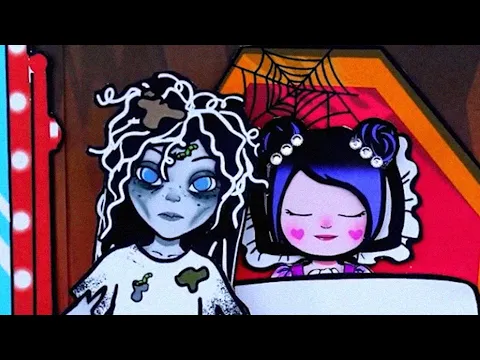 Paper Dolls Dress Up Kind Mother and Daughter Sadako #shorts