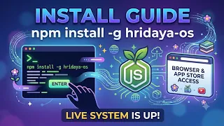 Node js Install Guide for Hridaya OS CLI