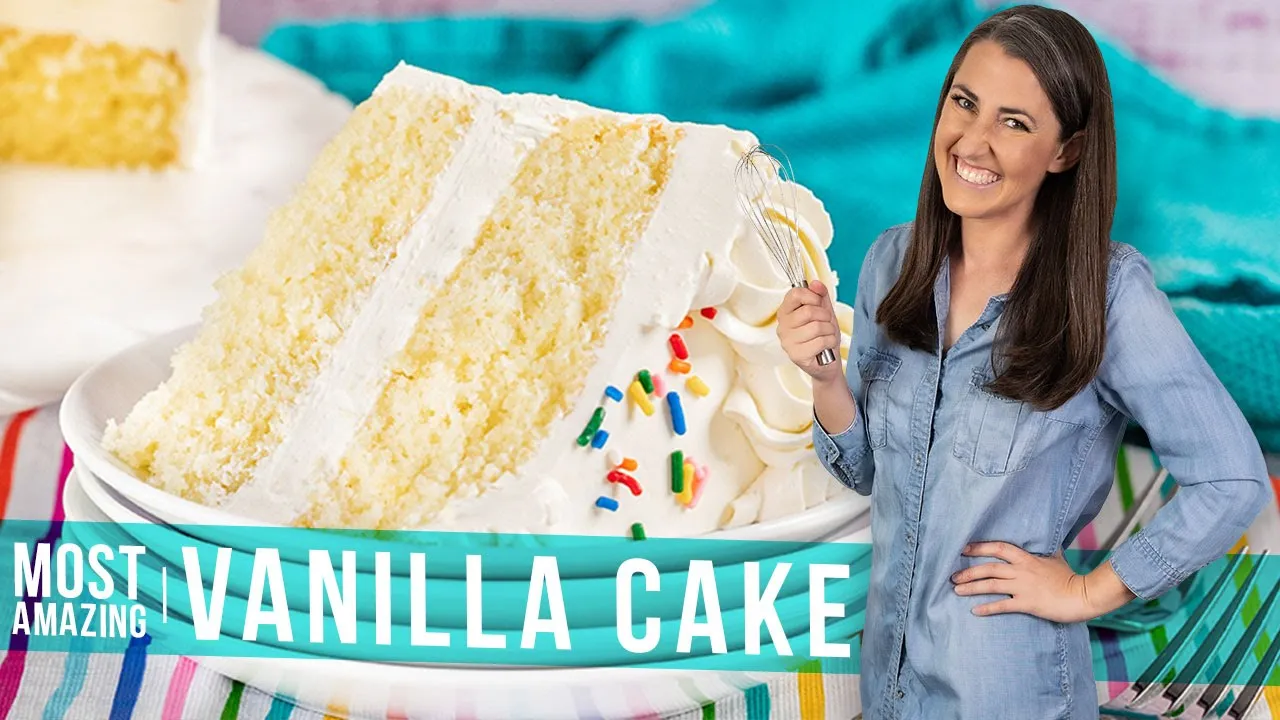Most Amazing Vanilla Cake
