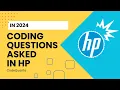 HP Coding Interview Question Increment Each Digit of a Number by 1 Python Solution Explained