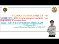 Module 3 8051 Programming and Timer Programming using C and Assembly language