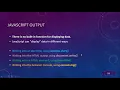 javascript part 01 js where to and output