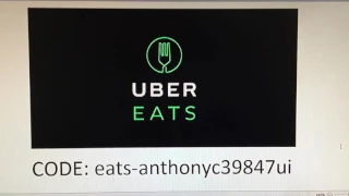 UberEATS Code First time users Only