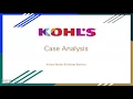 Kohls Case Study