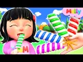 Lagu lollipops finger family song nursery rhymes | Melly Nursery Rhymes \u0026 Kids Songs
