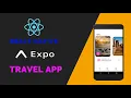 React Native Travel App Animated API React native animatable