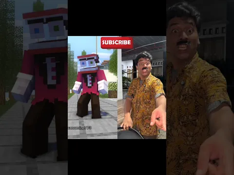 Original vs Animation - Padahal Cuma Balon #minecraft #comedy