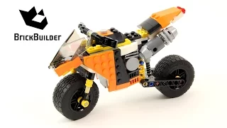 Lego Creator 31059 Sunset Street Bike - Lego Speed Build