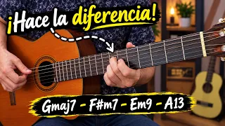 4 acordes raros para salir de la rutina: El último está 👌