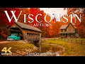 Autumn in Wisconsin 4K U Driftless Hills Vibrant Fall Colors Scenic Lake Views