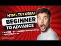 HTML Tutorial for Beginners Complete HTML with Notes Part 2 - Basic Structure of HTML