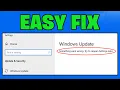 How To Fix Windows Update Something Went Wrong Try to Reopen Settings Later Error