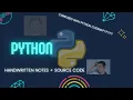 Python from Scratch Strings in Python 1 Handwritten notes Tips and Tricks
