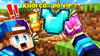 MỌI THỨ TRONG MINECRAFT ĐỀU LÀ NGẪU NHIÊN !! (Khối Cỏ = Giáp Kim Cương)