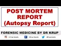 Autopsy Report Post Mortem Report Dr Krup Vasavda