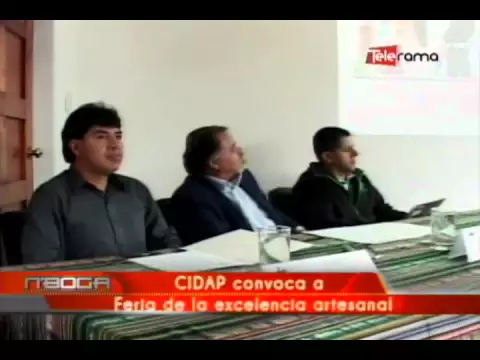 CIDAP convoca a feria de la excelencia artesanal