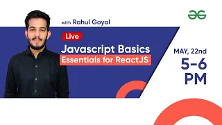 Javascript Basics - Essentials for ReactJS