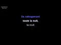 indochine | trois nuits par semaine | lyrics | paroles | letra |