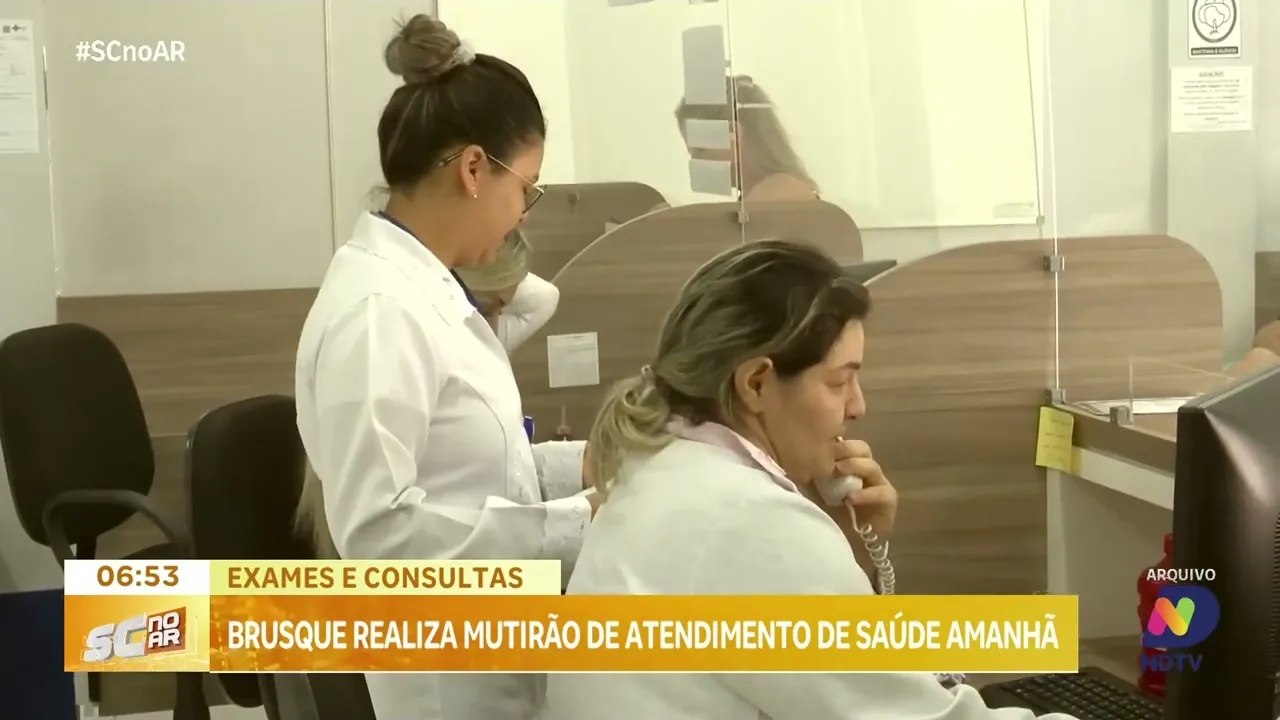 Brusque promove mutirão de atendimento de saúde com exames e consultas