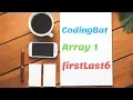 01 Codingbat Array 1 firstLast6 Java coding practice UiBrains by Naveen Saggam