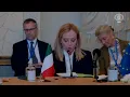 Download Lagu The Mattei Plan for Africa and the Global Gateway: Interventi di apertura di Giorgia Meloni e Leyen