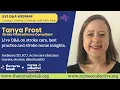 Stroke Nursing Essentials Best Practice Hyperacute Care National Targets Tanya Frost CNC