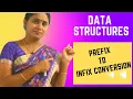 prefix to infix Data Structures Data Structures and Algorithms DSA Data Structures playlist