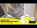 Siemens Dishwasher E22 E24 E25 Water Not Draining - Here s Why