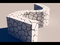 Grasshopper for Rhino - Rock Wall Generating Algorithm