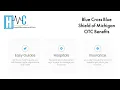 Blue Cross Blue Shield Michigan Over-the-Counter OTC Benefits