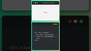 Amazing Typing Animation With Pure CSS