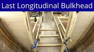 S2E44  Longitudinal Bulkheads || Cleats and Stringers || Skeg Supports