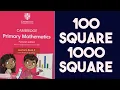 100 square Math grade 3 cambridge