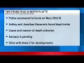 Two found dead in North Platte cause of death not yet determined