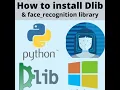 Dlib installation with no error Dlib and face recognition library installation of python