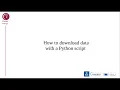 Tutorial on access to C3S Seasonal Forecasts graphics data and products