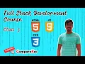 Full Stack Web Development For Beginners Class 3 CSS Box Model Background Properties 2023