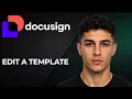 How to Edit a Template in DocuSign 2026 Guide for Accuracy Compliance Speed