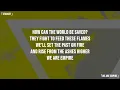 STARSET - WE ARE EMPIRE [Lyrics]