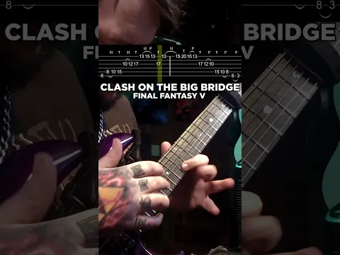 You Won't Believe How Easy This Final Fantasy Riff Is #guitar #shorts #tutorial