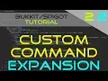 Minecraft Tutorial EXPANSION 2 Command Arguments