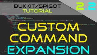 Minecraft Tutorial EXPANSION 2 Command Arguments